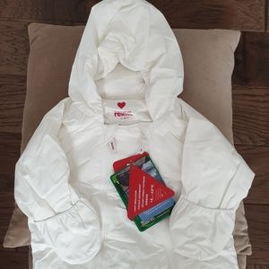 NWT Reima Baby snowsuit - white color